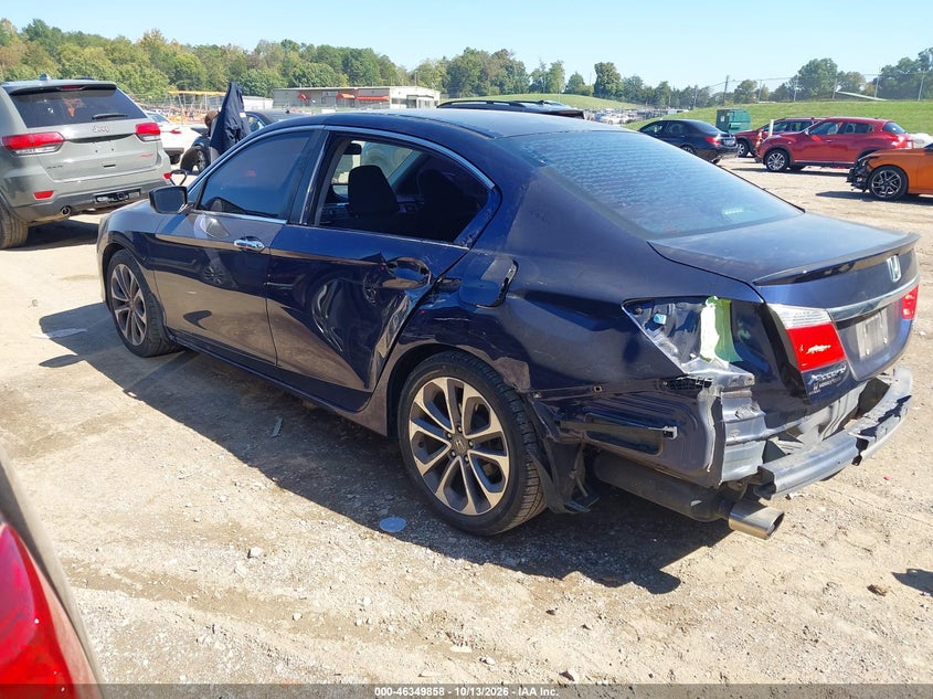 Vin: 1hgcr2f51da235817, lot: 46850124, honda accord sport 20133