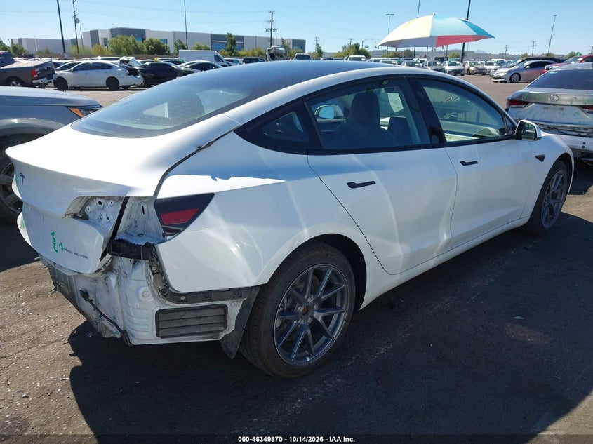 Vin: 5yj3e1eb8nf156228, lot: 46850136, tesla model 3 long range dual motor all-wheel drive 20224