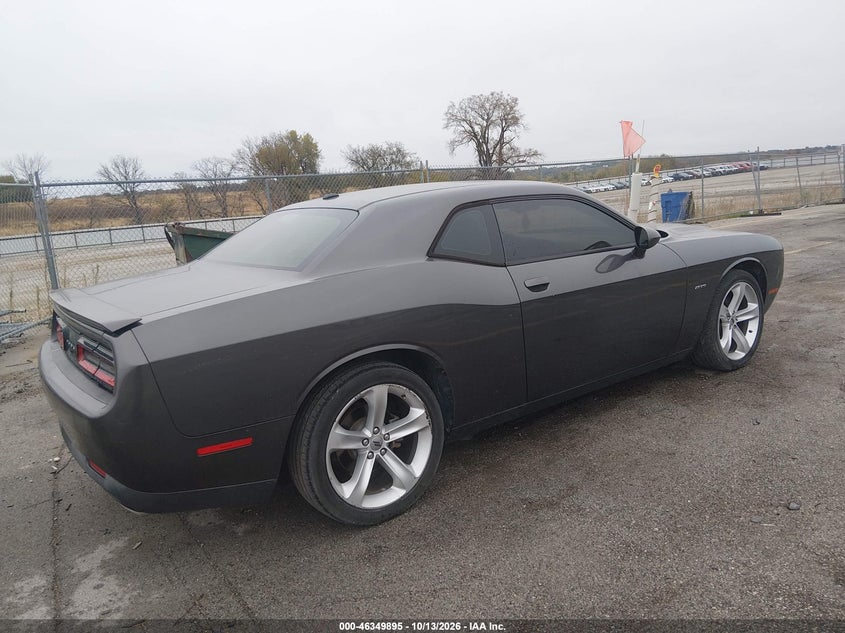 Vin: 2c3cdzbt0hh550162, lot: 46850161, dodge challenger r/t 20174