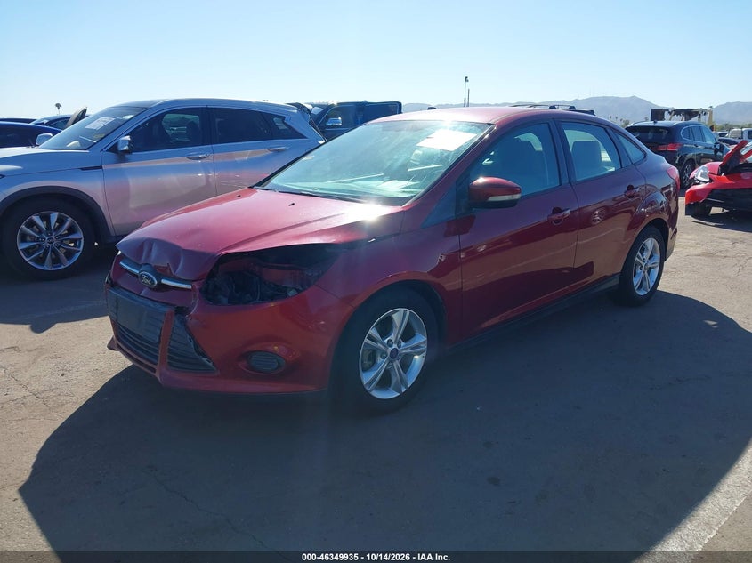 2013 Ford Focus Se, Front End, IAAI, VIN 1FADP3F29DL335582 — photo 2