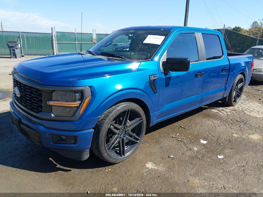 Vin: 1ftew2kp7rkd48261, lot: 46850207, ford f-150 stx 20242