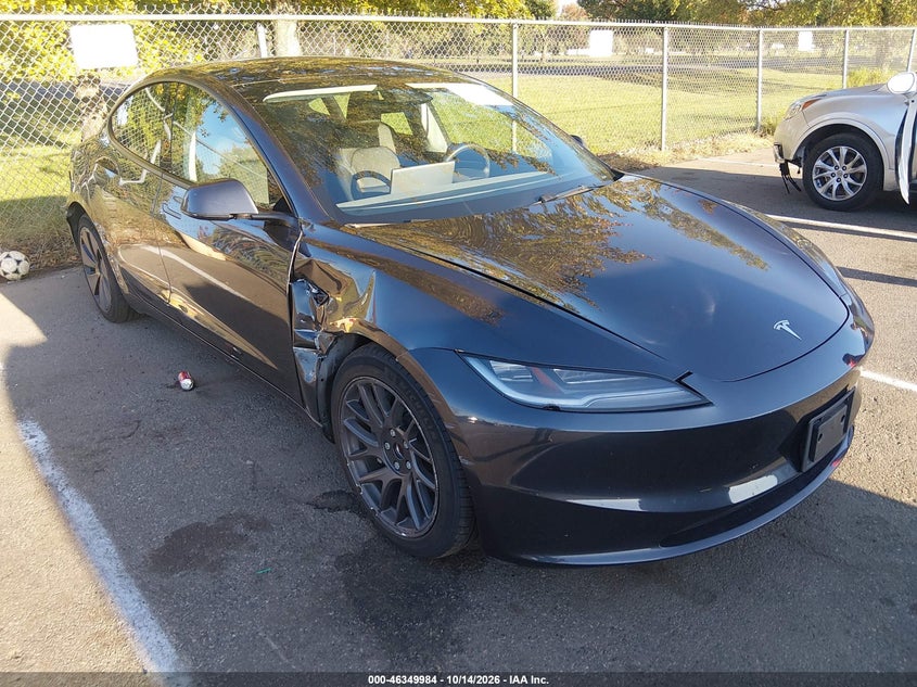 Vin: 5yj3e1ea4sf024649, lot: 46850250, tesla model 3 long range rear-wheel drive/standard rear-wheel drive 2025 img_1
