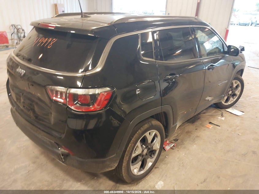 Vin: 3c4njdcb2kt601438, lot: 46850264, jeep compass limited 4x4 20194