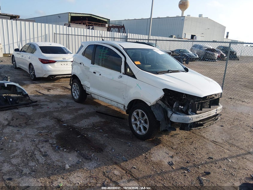 Vin: maj6s3gl5mc440828, lot: 46850297, ford ecosport se 20211