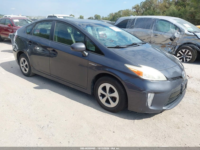 Vin: jtdkn3du1e1764191, lot: 46850331, toyota prius two 20141