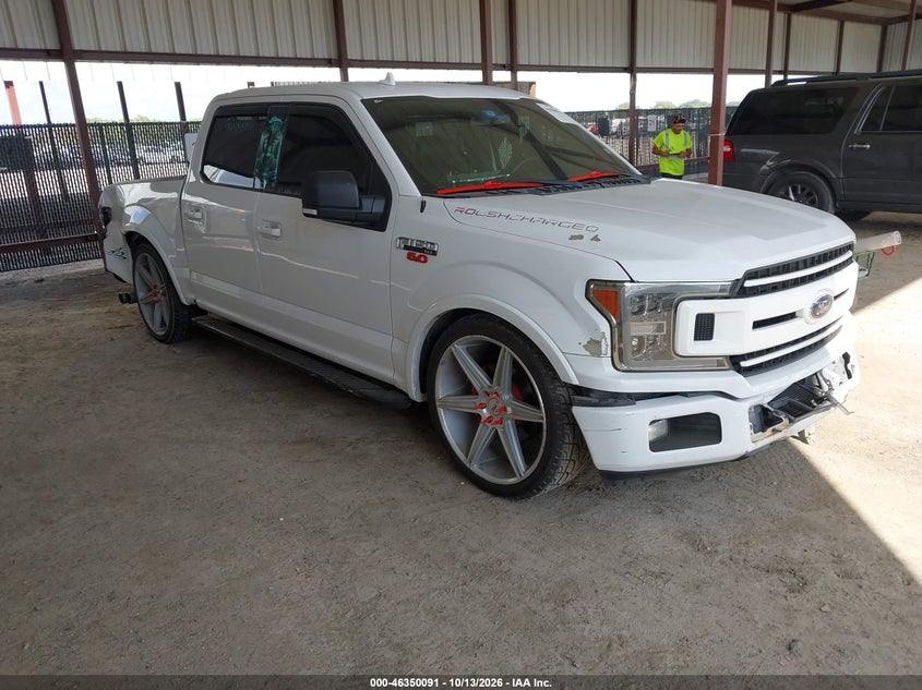 Vin: 1ftew1c59jkd31361, lot: 46850357, ford f-150 xlt 20181