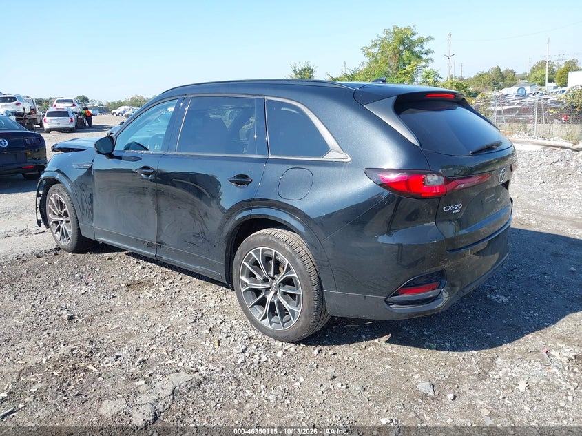 Vin: jm3kjdhc5s1104273, lot: 46850381, mazda cx-70 3.3 turbo s premium 20253