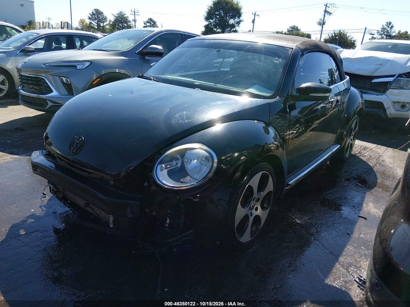 Vin: 3vw517at1em816110, lot: 46850388, volkswagen beetle 1.8t 20142