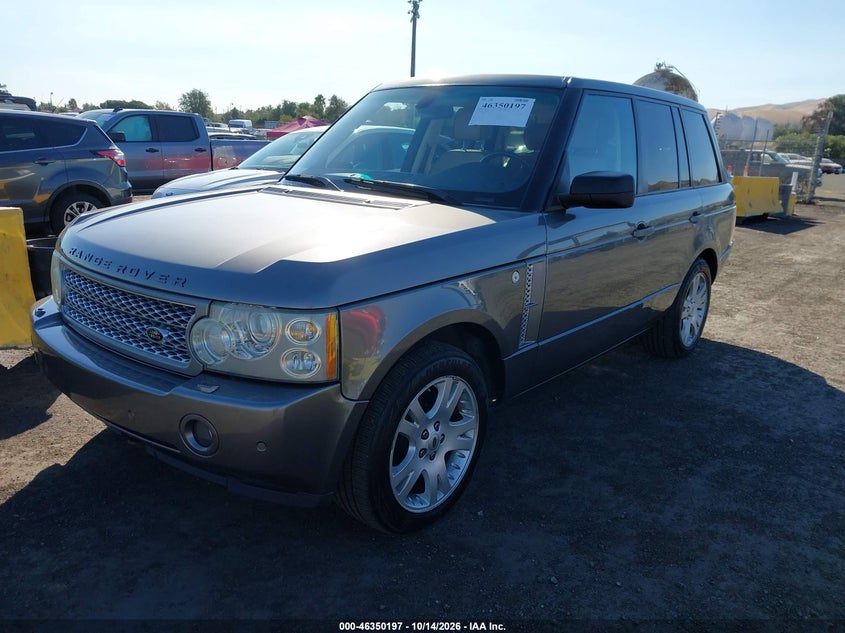 2007 Land Rover Range Rover Hse, Обычный износ, IAAI, VIN SALME154X7A244921 — фото 2
