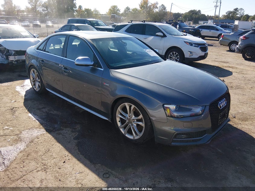 2014 AUDI S4 3.0T PREMIUM PLUS