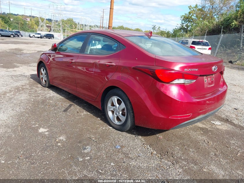 HYUNDAI ELANTRA 2015 VIN 5NPDH4AE2FH576289
