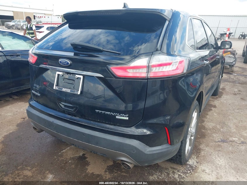 Vin: 2fmpk3k99kbc02208, lot: 46850500, ford edge titanium 20194