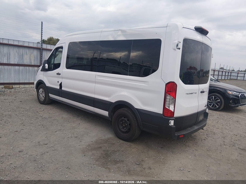 Vin: 1fbax2c81ska74164, lot: 46850631, ford transit-350 passenger van xlt 20253