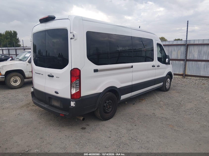 Vin: 1fbax2c81ska74164, lot: 46850631, ford transit-350 passenger van xlt 20254