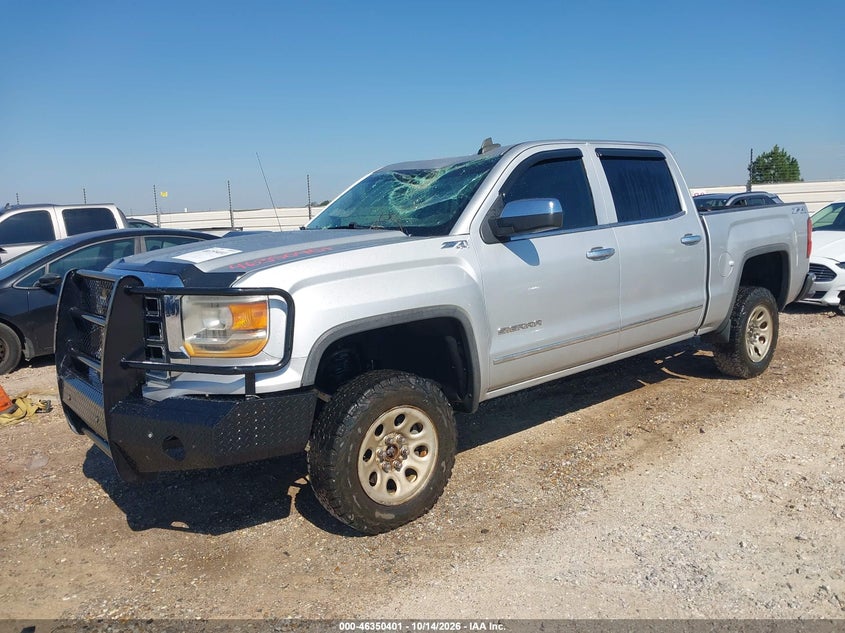 2015 GMC Sierra 1500 Slt, Неизвестно, IAAI, VIN 3GTU2VEC4FG431649 — фото 2