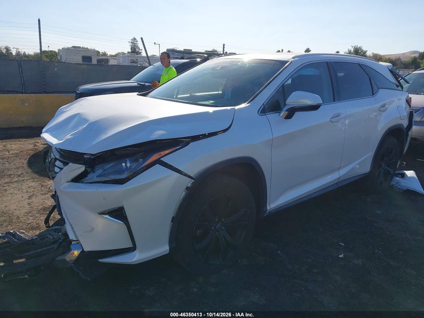 Vin: jtjgzkca4j2002499, lot: 46850679, lexus rx 350l premium 20182