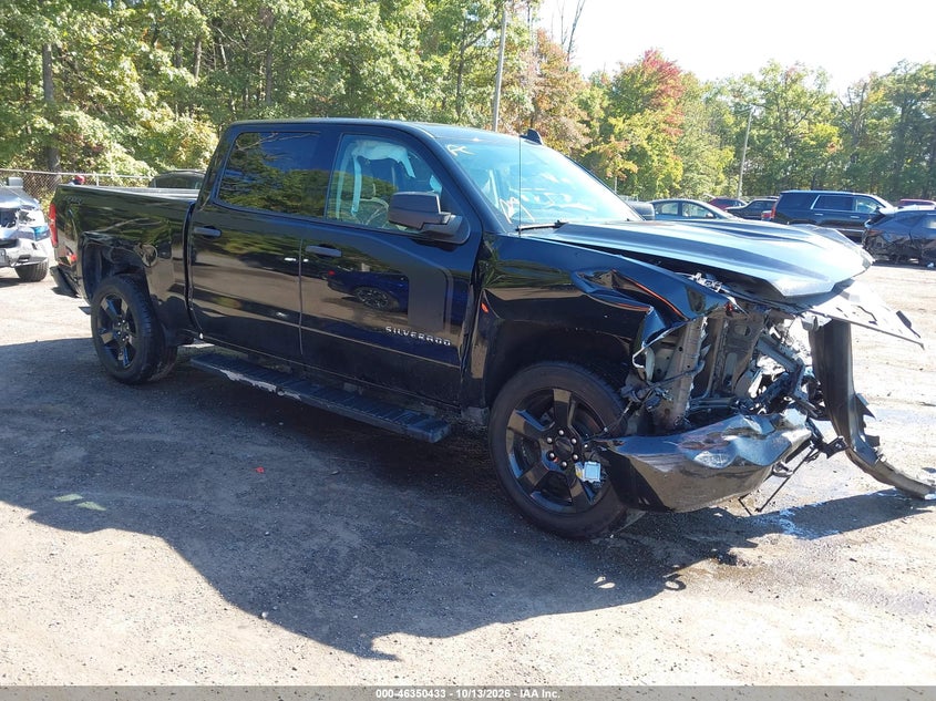 Vin: 3gcukpec5jg382059, lot: 46850698, chevrolet silverado 1500 custom 2018 img_1