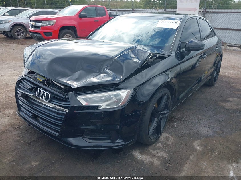 2019 Audi A3 40 Premium/40 Titanium Premium, Удар спереди, IAAI, VIN WAUAUGFF6KA097728 — фото 2