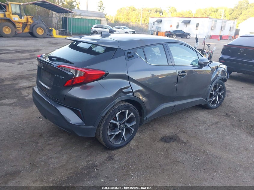 Vin: nmtkhmbx4kr072062, lot: 46850828, toyota c-hr limited 20194