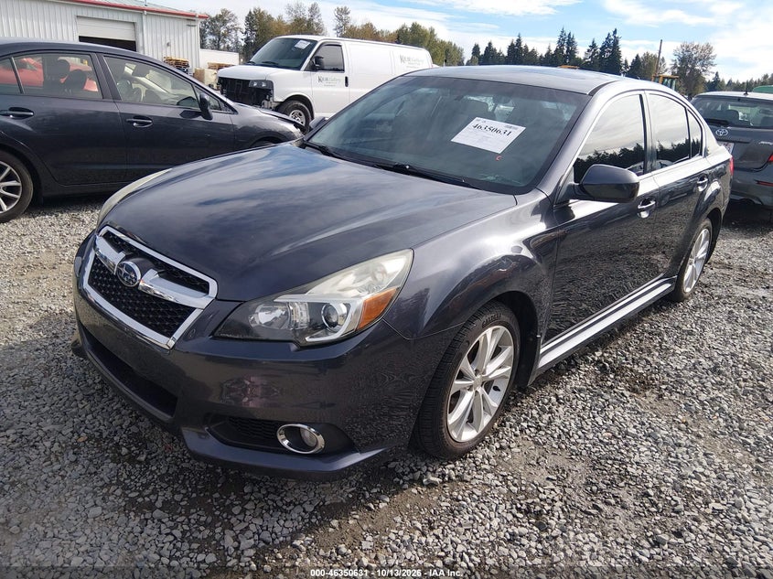 2013 Subaru Legacy 2.5I Limited, Правый бок, IAAI, VIN 4S3BMBP69D3020724 — фото 2