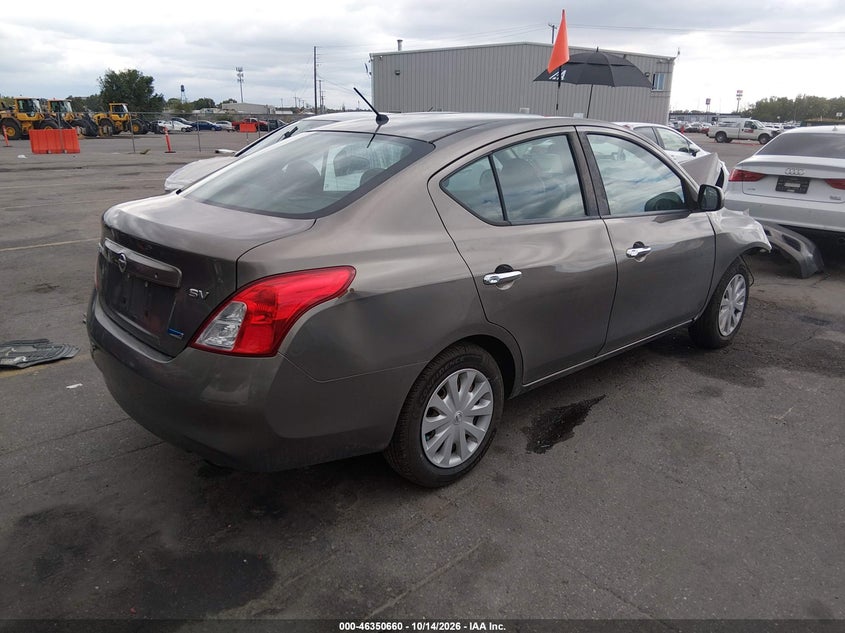 Vin: 3n1cn7ap0cl822262, lot: 46850926, nissan versa 1.6 sv 20124