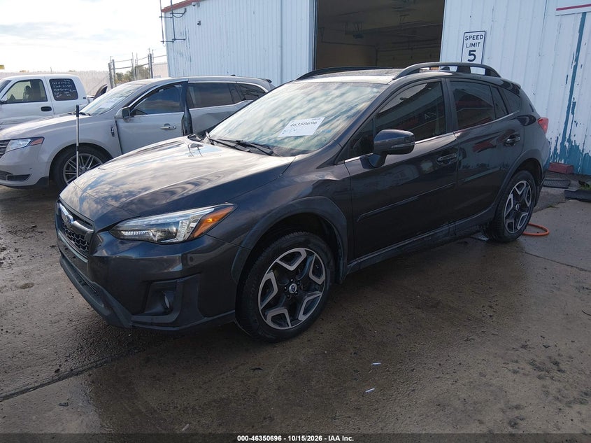 Vin: jf2gtamc0j8331990, lot: 46850962, subaru crosstrek 2.0i limited 20182
