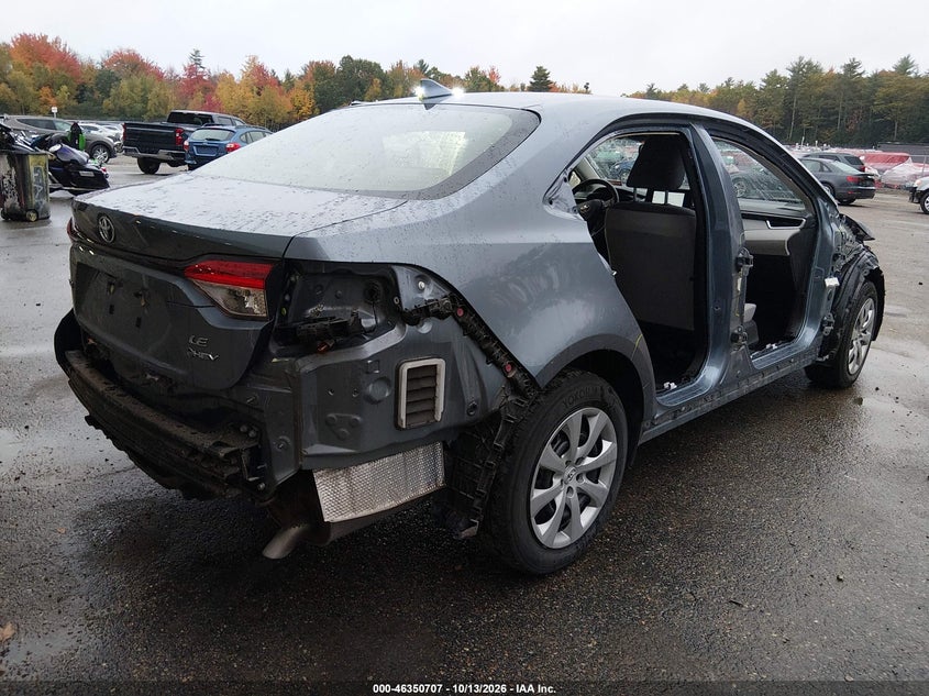 Vin: jtdbdmhe0s3018438, lot: 46850973, toyota corolla hybrid le 20254