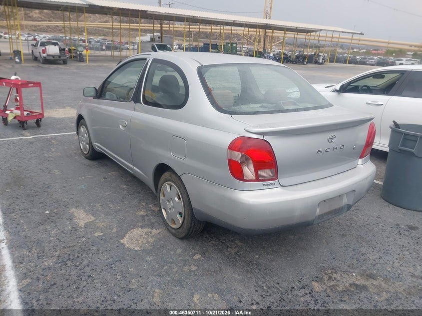 TOYOTA ECHO 2002 VIN JTDAT123920233757