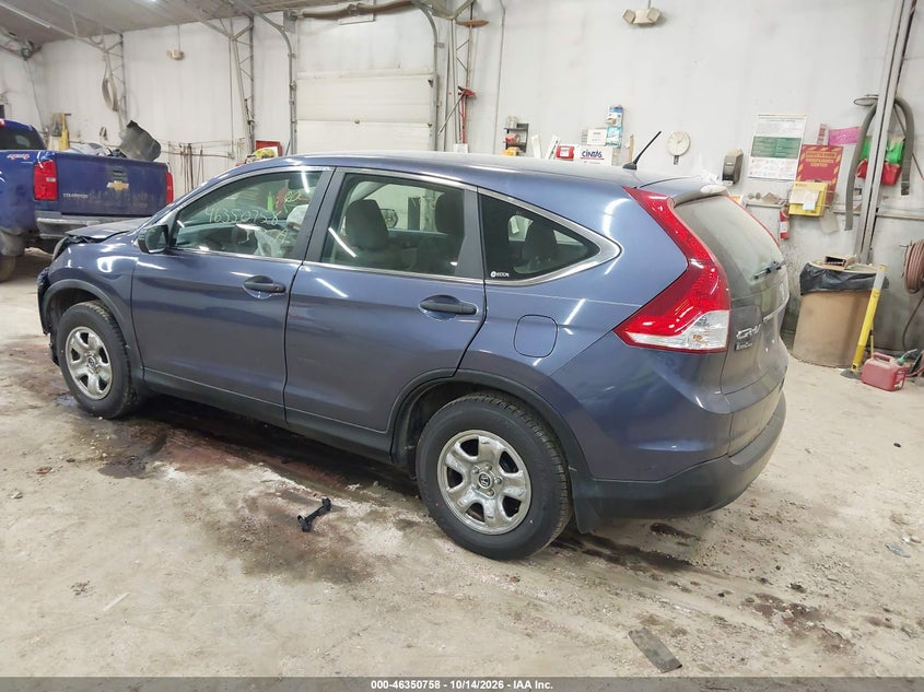 Vin: 5j6rm3h33cl021773, lot: 46851024, honda cr-v lx 20123