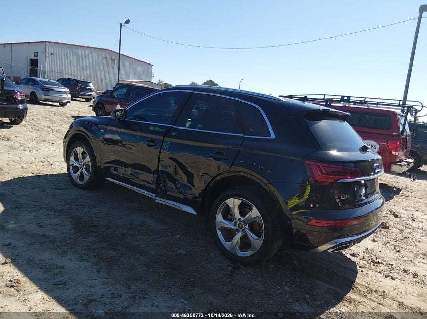 Vin: wa1faafy2n2053430, lot: 46851039, audi q5 prestige 45 tfsi s line quattro s tronic 20223