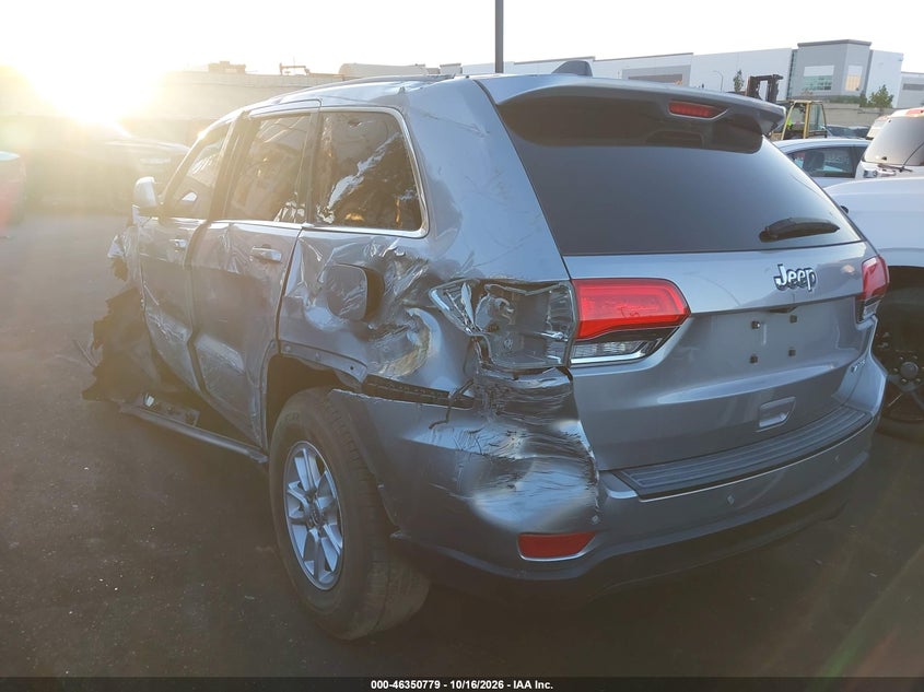 Vin: 1c4rjeag9jc444166, lot: 46851044, jeep grand cherokee laredo 4x2 20183