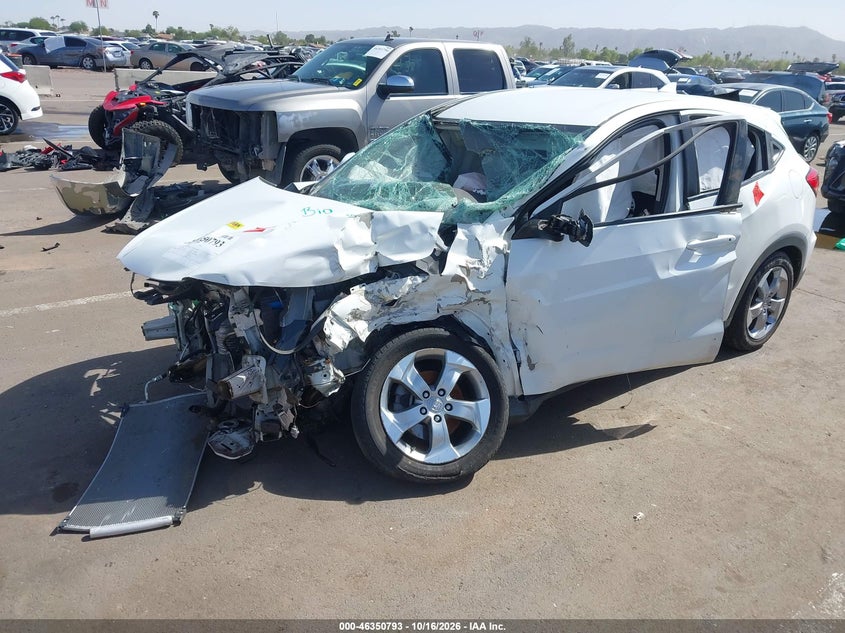 Vin: 3czru5h31jm722268, lot: 46851059, honda hr-v lx 20182