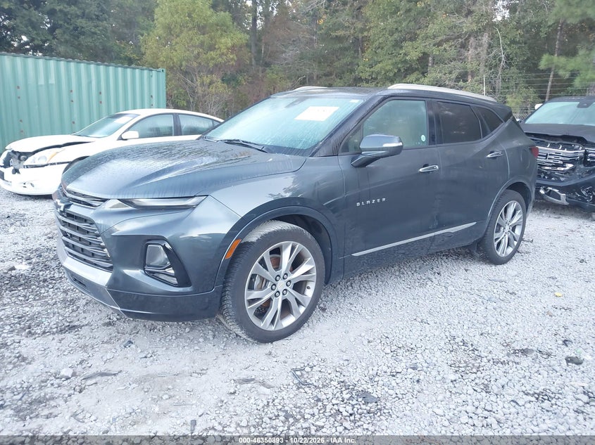 Vin: 3gnkbkrs1ks646878, lot: 46851159, chevrolet blazer premier 20192