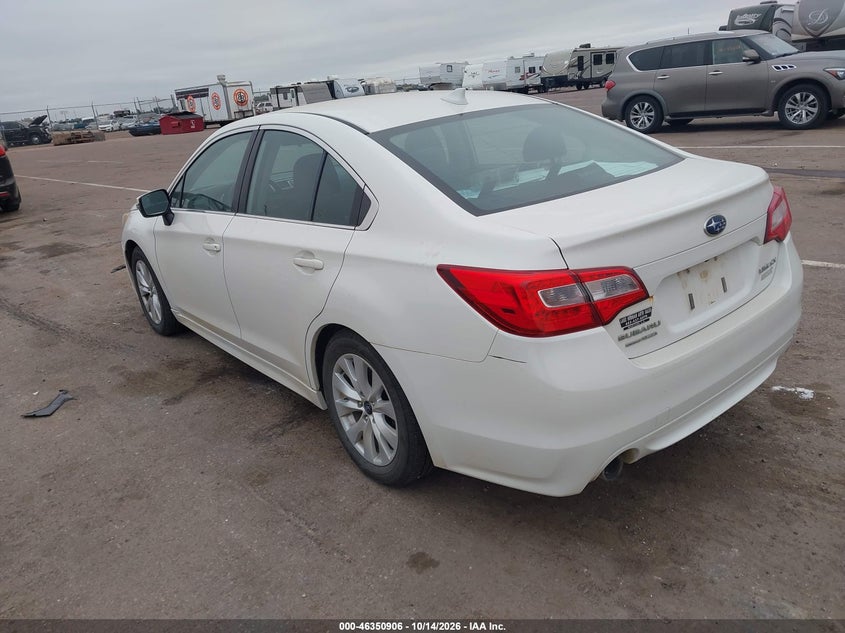 Vin: 4s3bnaf65g3059727, lot: 46851172, subaru legacy 2.5i premium 20163