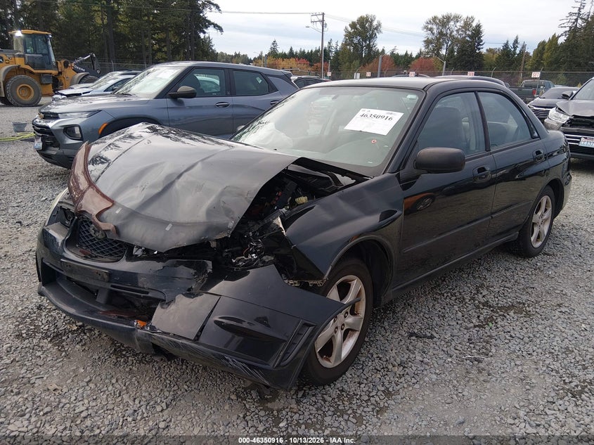 2006 Subaru Impreza 2.5I, Front End, IAAI, VIN JF1GD67656H521196 — photo 2