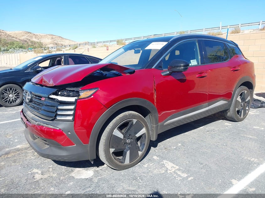 Vin: 3n8ap6da7sl304524, lot: 46851204, nissan kicks sr fwd 20252