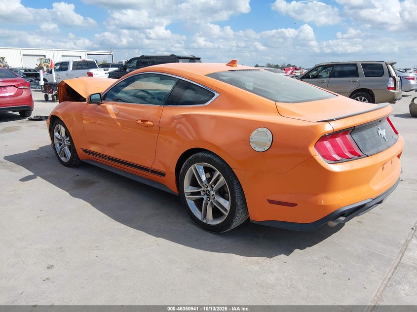 Vin: 1fa6p8th8m5110542, lot: 46851207, ford mustang ecoboost premium fastback 20213