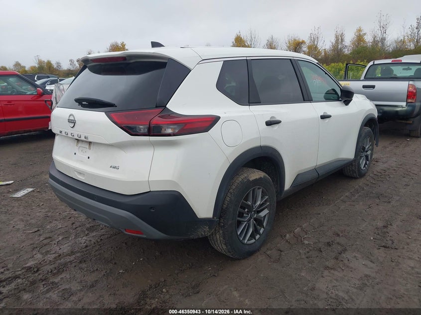 Vin: 5n1bt3ab3pc907637, lot: 46851209, nissan rogue s intelligent awd 20234