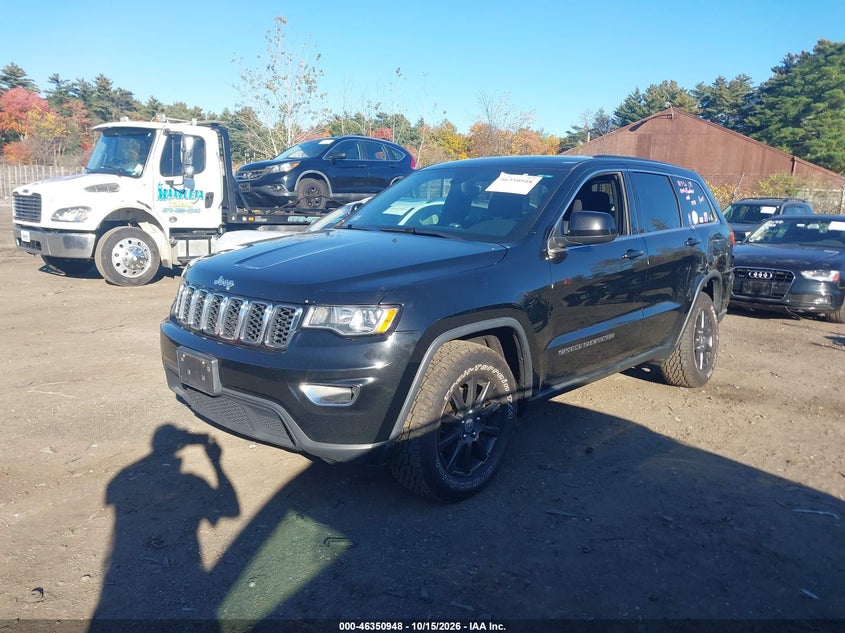 Vin: 1c4rjfagxhc662536, lot: 46851214, jeep grand cherokee laredo 4x4 20172