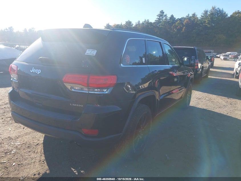 Vin: 1c4rjfagxhc662536, lot: 46851214, jeep grand cherokee laredo 4x4 20174