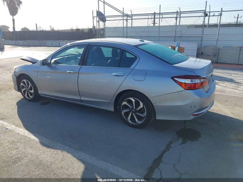 Vin: 1hgcr2f87ga124770, lot: 46851225, honda accord ex-l 20163