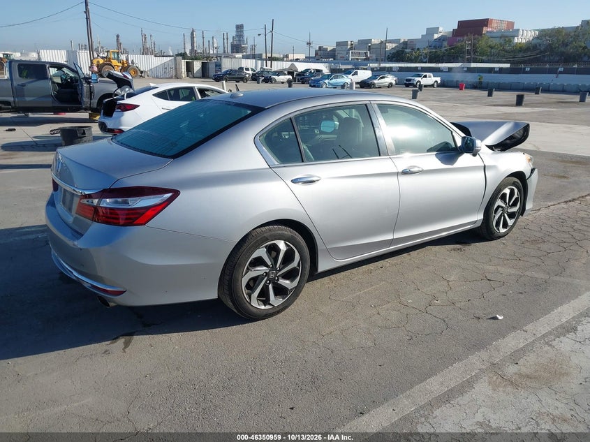 Vin: 1hgcr2f87ga124770, lot: 46851225, honda accord ex-l 20164