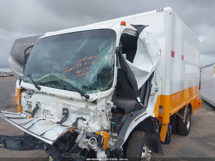 2021 Isuzu Npr Hd, Unknown, IAAI, VIN JALC4W162M7005901 — photo 2