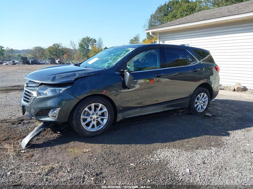 2020 Chevrolet Equinox Fwd Lt 1.5L Turbo, Rollover, IAAI, VIN 3GNAXKEV5LS564506 — photo 2