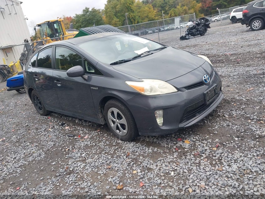 Vin: jtdkn3du5d1696847, lot: 46851315, toyota prius four 20131