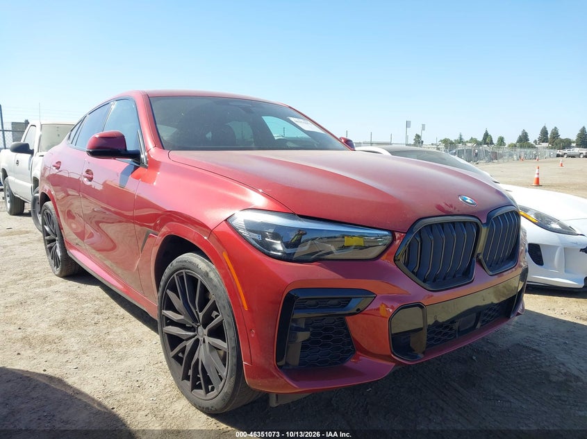 Vin: 5uxcy6c04n9m84115, lot: 46851339, bmw x6 xdrive40i 20221