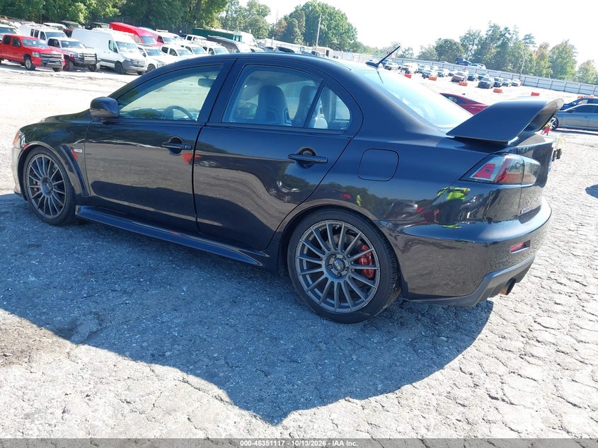 Vin: ja32w8fv8bu038451, lot: 46851383, mitsubishi lancer evolution gsr 20113