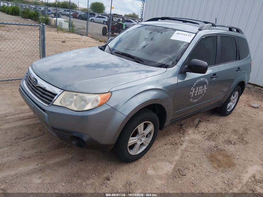 Vin: jf2sh6bc7ah767795, lot: 46851401, subaru forester 2.5x 20102