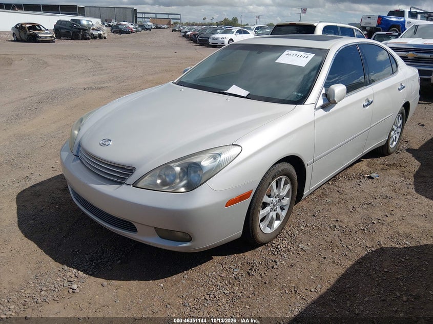 LEXUS ES 300 2002 VIN JTHBF30G220008625