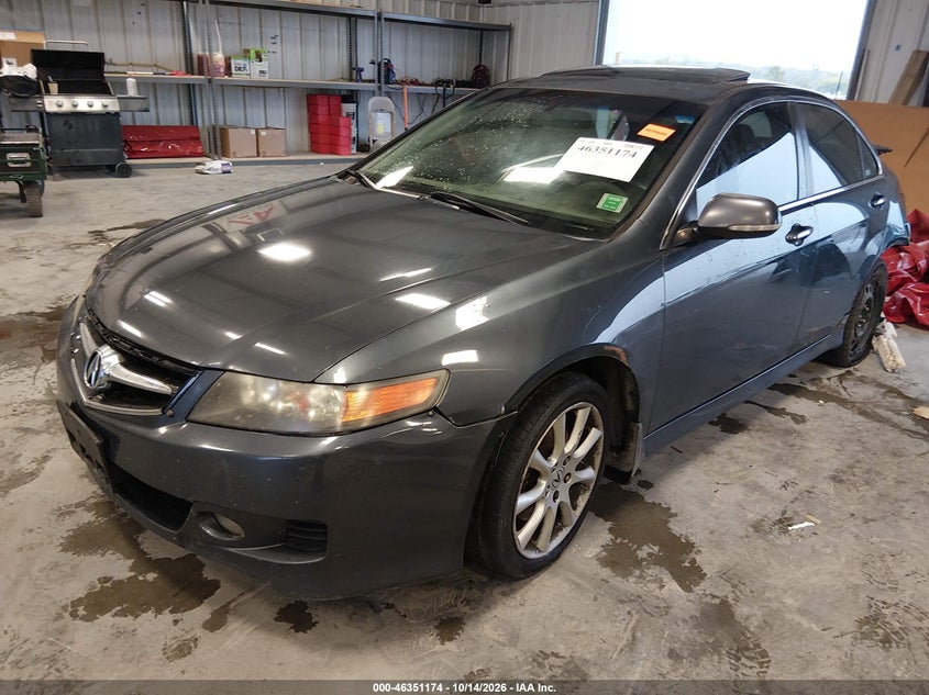 2008 Acura Tsx, Rear, IAAI, VIN JH4CL96968C008613 — photo 2